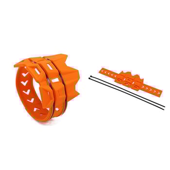 Универсален модифициран термозащитен екран за ауспуха за офроуд мотоциклети, цветен термозащитен екран за ауспуха.