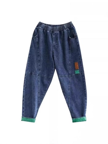 Dámske džínsy s vysokým pásom a voľným strihom, nový model jeseň 2025, rovný strih, strih "tatino", s flísovou podšívkou, vhodné na jar a jeseň.