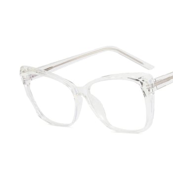 Ochelari de citit tip ochi de pisică, rășină optică anti-lumină albastră, stil european și american, ferulă TR90, brațe cu arc la modă