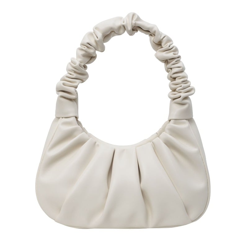 Нова чанта Cloud за жени 2026, пролет/лято, луксозна плисирана чанта за подмишници, модерна нишова чанта/чанта за рамо (чанта тип кнедли)