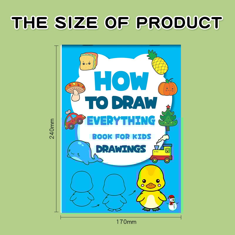 Трансгранична детска проста рисунка за начинаещи в предучилищна възраст стъпка по стъпка книга за рисуване в детска градина бебе просветление драскулка книга за оцветяване