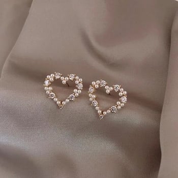 Cercei din argint pentru femei, stil nou la modă pentru vara 2025, simpli și mici, design popular