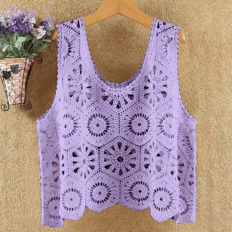 Νέο Γυναικείο Φανελάκι από Πλεκτό Βαμβάκι σε Ρετρό Στυλ 2025, Χαλαρή Γραμμή, Πλεκτό με Εφαρμοστό Μπλούζα