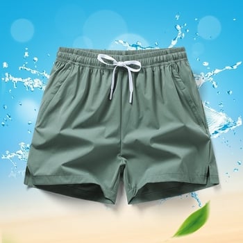 Нови многоцветни спортни шорти за мъже и жени, тънък летен модел, подходящи за бягане, маратон, тренировки по лека атлетика, фитнес, бързосъхнещи с дължина три четвърти.