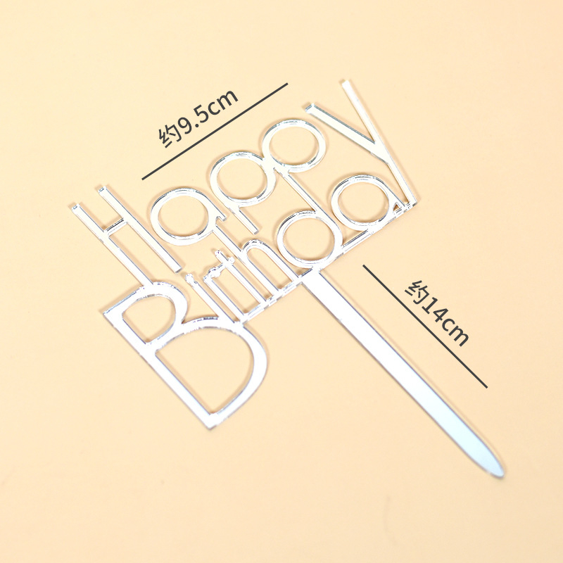 Poligonalni ukras za rođendanske torte, okrugli i kvadratni umetak sa šljokicama, pribor za stol za deserte