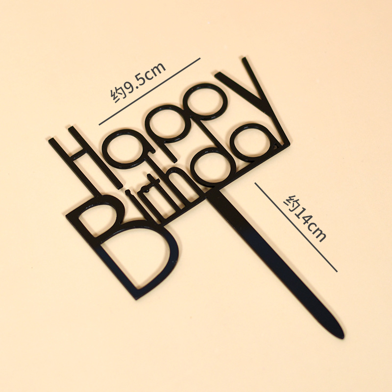 Poligonalni ukras za rođendanske torte, okrugli i kvadratni umetak sa šljokicama, pribor za stol za deserte