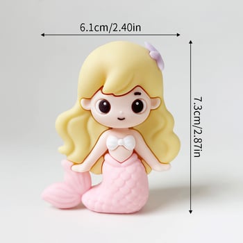 Dekor za tortu sirene, riblji rep u duginim bojama, dvorac od školjki, dodatak za odijevanje koraljne princeze za rođendan