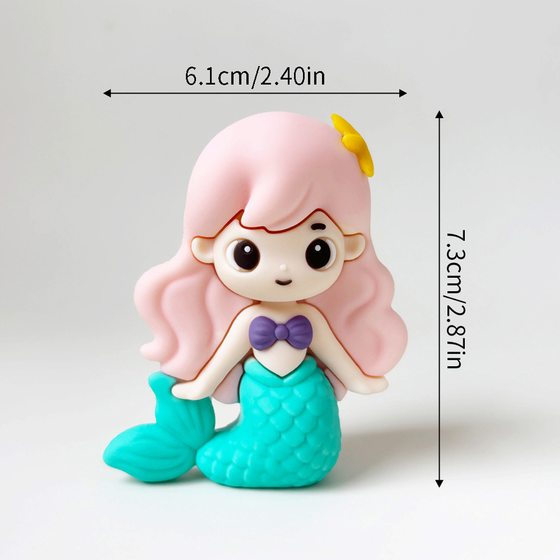 Dekor za tortu sirene, riblji rep u duginim bojama, dvorac od školjki, dodatak za odijevanje koraljne princeze za rođendan