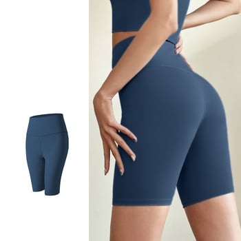 Dámske legíny na jogu Juyitang Peach Butt s vysokým pásom a zdvíhaním bokov, sieťované, s bočnými vreckami