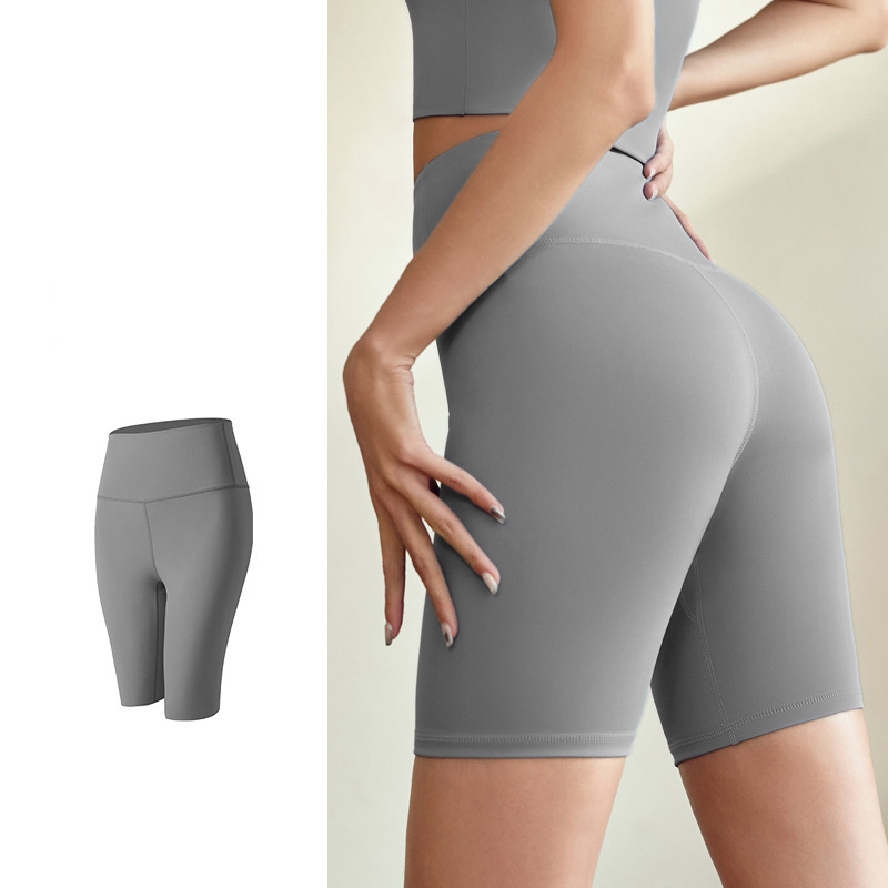 Dámske legíny na jogu Juyitang Peach Butt s vysokým pásom a zdvíhaním bokov, sieťované, s bočnými vreckami