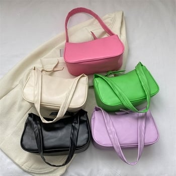 Geantă nouă pentru femei din PU, geantă de umăr la modă de toamnă și iarnă, capacitate mare, geantă de subraț casual și versatilă, geantă de mână, transfrontalieră