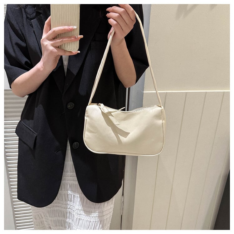 Geantă nouă pentru femei din PU, geantă de umăr la modă de toamnă și iarnă, capacitate mare, geantă de subraț casual și versatilă, geantă de mână, transfrontalieră