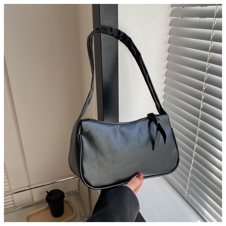 Geantă nouă pentru femei din PU, geantă de umăr la modă de toamnă și iarnă, capacitate mare, geantă de subraț casual și versatilă, geantă de mână, transfrontalieră
