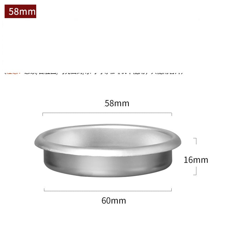 Cana goală pentru espressor, cap de preparare, portafiltru, portafiltru universal pentru cană simplă/dublă 51/53/58 mm.