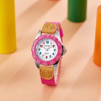 Най-продавани детски часовници с платнени и найлонови каишки, дигитални корпуси и кварцови часовници за момчета от началното училище.