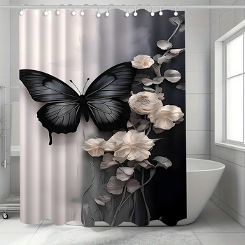 Δημοφιλής διασυνοριακή κουρτίνα ντους, αδιάβροχη, ανθεκτική στη μούχλα, παχιά, κουρτίνα διαχωριστικού μπάνιου, χωρίς τρύπημα, κουρτίνα πόρτας, κουρτίνα παραθύρου