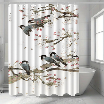 Δημοφιλής διασυνοριακή κουρτίνα ντους, αδιάβροχη, ανθεκτική στη μούχλα, παχιά, κουρτίνα διαχωριστικού μπάνιου, χωρίς τρύπημα, κουρτίνα πόρτας, κουρτίνα παραθύρου