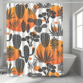 Δημοφιλής διασυνοριακή κουρτίνα ντους, αδιάβροχη, ανθεκτική στη μούχλα, παχιά, κουρτίνα διαχωριστικού μπάνιου, χωρίς τρύπημα, κουρτίνα πόρτας, κουρτίνα παραθύρου