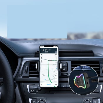 5.1 Bluetooth приемник/предавател, USB 7-цветен светлинен аудио предавател, Bluetooth предавател за лаптоп/телевизор