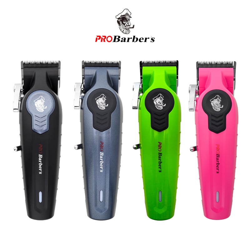 Új elektromos hajvágó, szalonminőségű, hátrasimított és lapos tetejű hajhoz