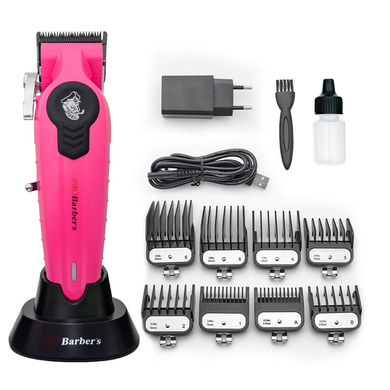 Νέα ηλεκτρική κουρευτική μηχανή, κατάλληλη για κομμωτήρια, για χρήση με χτενισμένα μαλλιά προς τα πίσω και με ίσια κορυφή