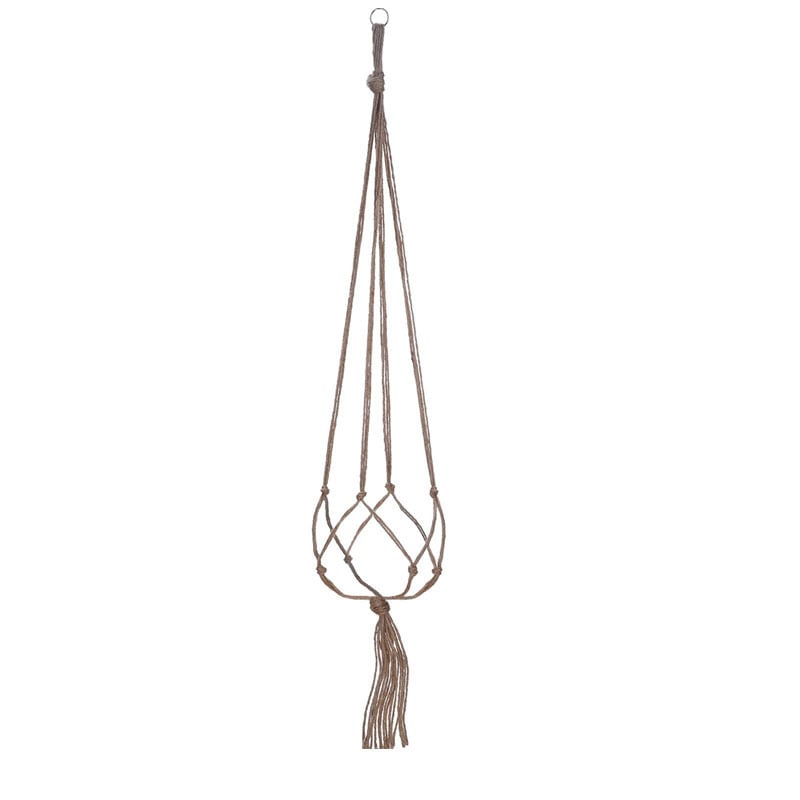 Kreatív virágcserepek kertészkedéshez és tereprendezéshez, hálós zsákok, szőtt pamut és lenvászon hálós zsákok, függőkosarak pozsgás növényeknek, függőkötelek.