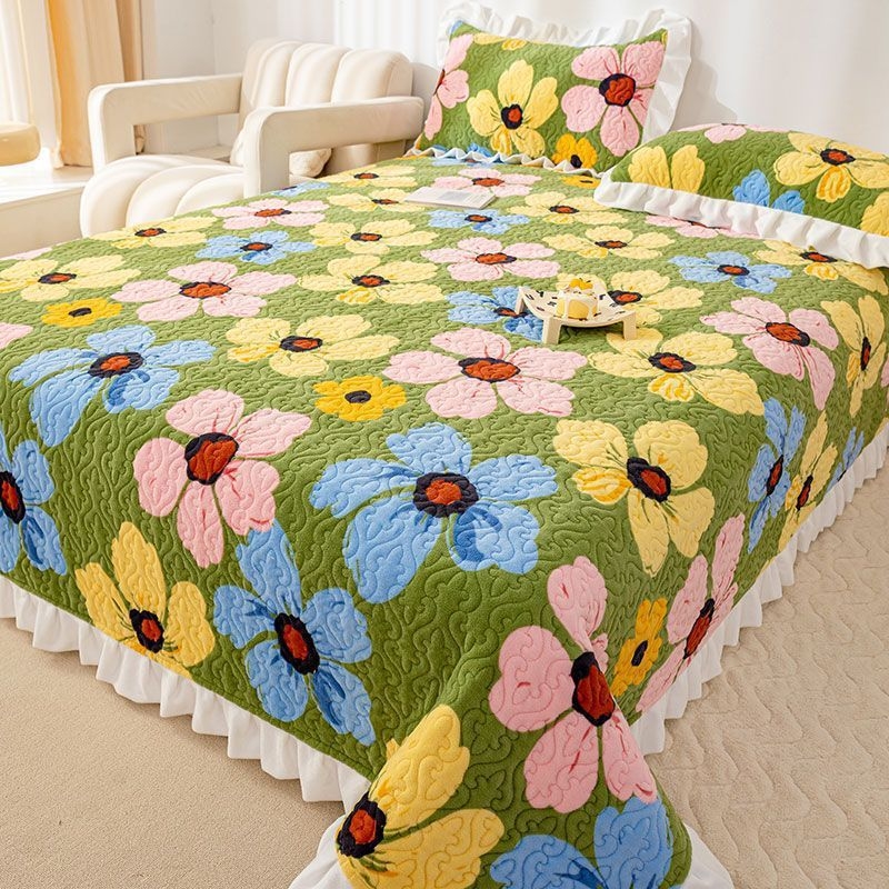 Κάλυμμα στρώματος από παχύρρευστο fleece γάλακτος, καπιτονέ σεντόνι από fleece, για οικιακή χρήση, ζεστό σεντόνι με επένδυση fleece, προστατευτικό στρώματος, παπλωματοθήκη, μαξιλάρι στρώματος.