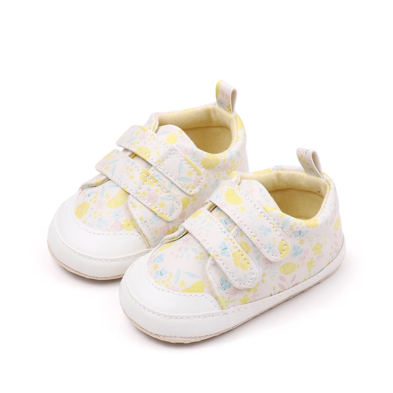 Παπούτσια για μωρά και νήπια άνοιξης και φθινοπώρου, αθλητικά παπούτσια με μαλακή σόλα, αντιολισθητικά, φλοράλ print BYQ3242