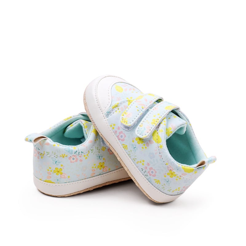 Παπούτσια για μωρά και νήπια άνοιξης και φθινοπώρου, αθλητικά παπούτσια με μαλακή σόλα, αντιολισθητικά, φλοράλ print BYQ3242