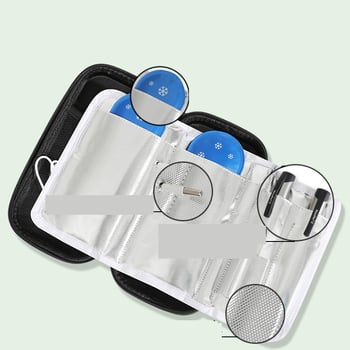 Πακέτο ψύξης ινσουλίνης IceComB, φορητό παγοκύστης, μίνι ψυγείο εξωτερικού χώρου, μονωμένη τσάντα φαρμάκων, μίνι παγοκύστης