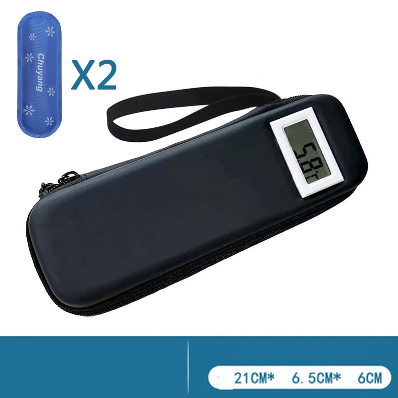 Πακέτο ψύξης ινσουλίνης IceComB, φορητό παγοκύστης, μίνι ψυγείο εξωτερικού χώρου, μονωμένη τσάντα φαρμάκων, μίνι παγοκύστης