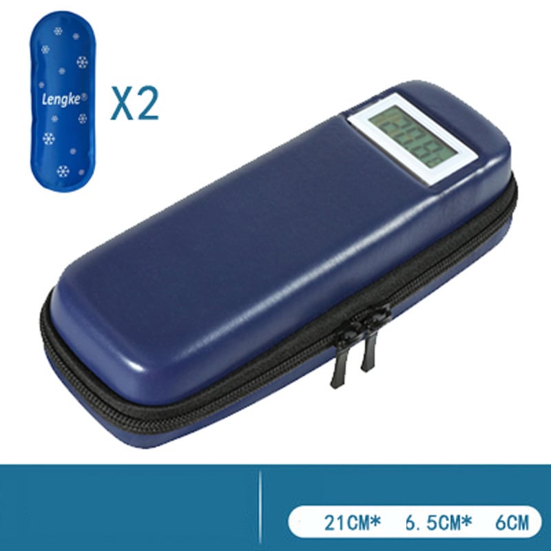 Πακέτο ψύξης ινσουλίνης IceComB, φορητό παγοκύστης, μίνι ψυγείο εξωτερικού χώρου, μονωμένη τσάντα φαρμάκων, μίνι παγοκύστης