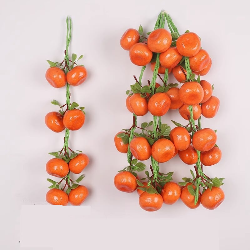 Frigărui de legume și fructe simulate pentru montare pe perete, recuzită de agățat cu chili și porumb, decorațiuni cu legume artificiale, pandantive, ornamente