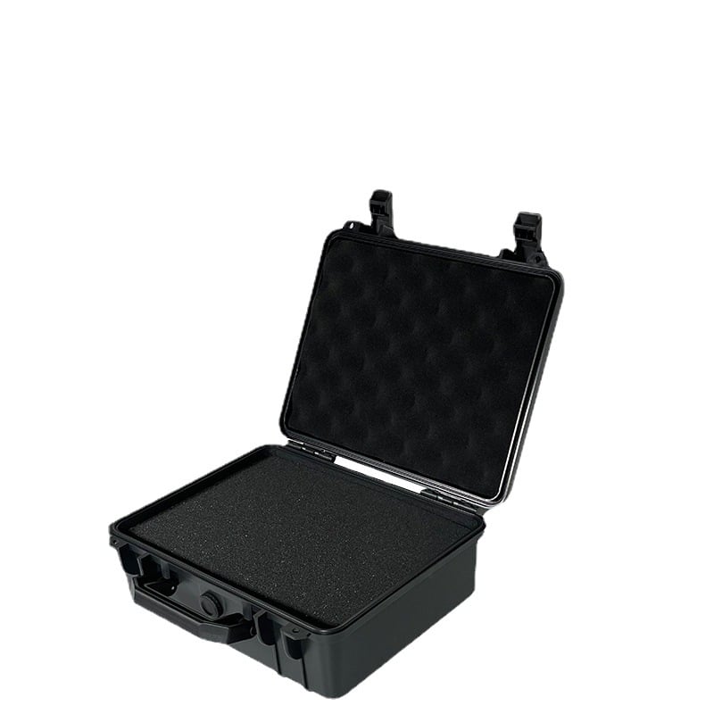 Μικρή φορητή θήκη εργαλείων και εξοπλισμού, προστατευτική θήκη, πλαστικό κουτί εργαλείων ανθεκτικό στους κραδασμούς και την υγρασία, θήκη εξαρτημάτων, για εξωτερική χρήση.