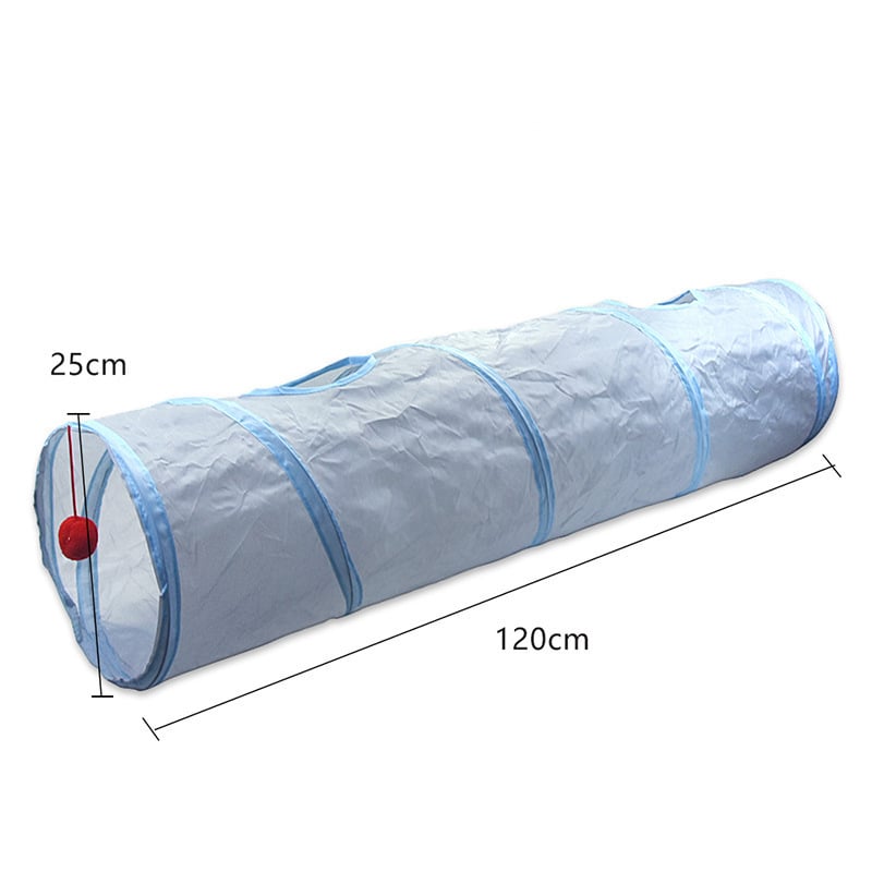 Нови интерактивни играчки за домашни любимци за трансгранично ползване: самозабавен тунел за котки, проход за котки с цветовете на дъгата, бягаща писта, подвижно гнездо на тоторо