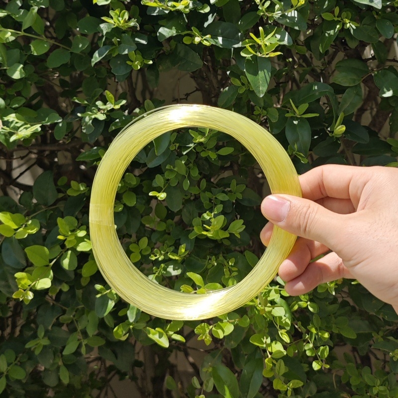 Найлоново влакно за морски риболов, риболов на скали, групер, калмари, основно влакно, повод, супер здраво влакно за опън, 50 метра.