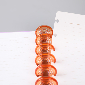 35 мм 10pcs нова пластмасова щипка тип „гъба“ с дъга за тетрадки и албуми, може да се обръща на 360 градуса