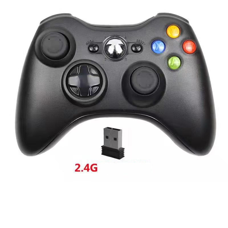 Персонализиран безжичен геймпад за Xbox 360 2.4G, съвместим с PC/TV игрови конзоли.