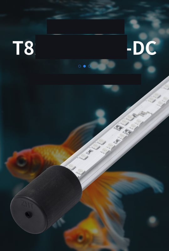 Ново енергоспестяващо LED аквариумно осветление T8 Arowana с висока яркост, професионален подобрител на цвета на аквариума