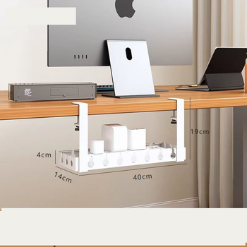 Οργανωτής καλωδίων κάτω από το γραφείο, βάση διαχείρισης καλωδίων γραφείου, οργανωτής καλωδίου ρεύματος, κουτί αποθήκευσης, εργαλείο διαχείρισης καλωδίων, οργανωτής καλωδίων χωρίς τρύπημα