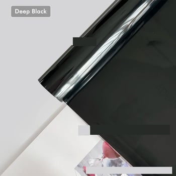 Magasfényű, átlátszó, világos fekete PVC fólia, festett fényszórókhoz és hátsó lámpákhoz, füstölt fólia autó fényszórókhoz, színváltós,