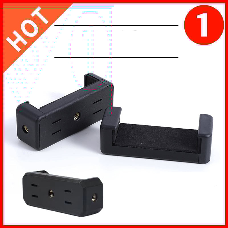 Τρίποδο ζωντανής μετάδοσης, κλιπ τηλεφώνου, stick βίντεο selfie, αξεσουάρ γενικής χρήσης για οριζόντια και κάθετη μετάδοση με διπλή οπή 1/4" με προέκταση ελατηρίου