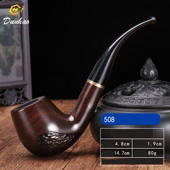 Πίπες από εργοστάσιο προέλευσης, μικρές πίπες από ξύλο έβενου, αφαιρούμενος σωλήνας φίλτρου 9 χιλιοστών, επιστόμιο, σε απόθεμα, πίπες από μασίφ ξύλο.