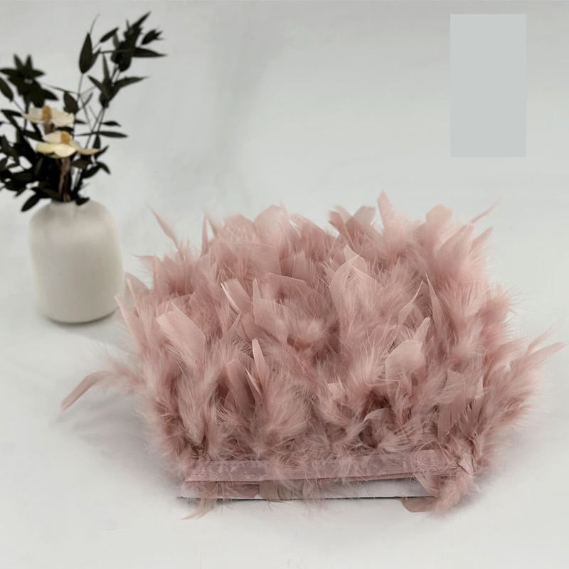 Pene de curcan en-gros, panglici din material textil, materiale pentru artizanat cu pene DIY, costume de dans, dantelă de nuntă, decorațiuni florale moderne