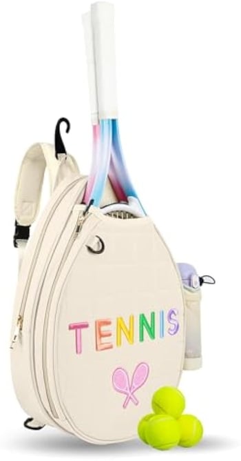 Professzionális tenisz hátizsák, válltáska, keresztpántos teniszütő tárolótáska, vízálló tenisztáska