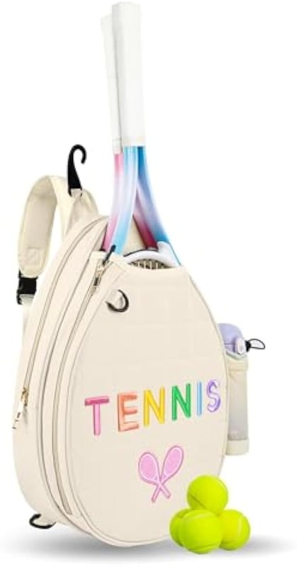 Professzionális tenisz hátizsák, válltáska, keresztpántos teniszütő tárolótáska, vízálló tenisztáska