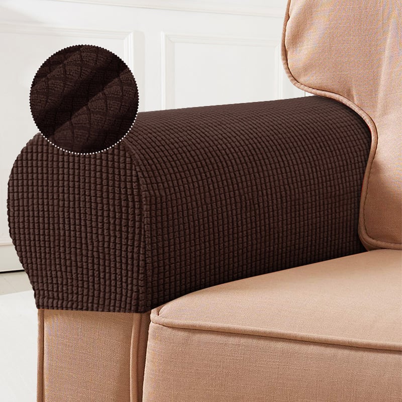 Αποκλειστικό προστατευτικό μπράτσου καναπέ, ελαστικό κάλυμμα μπράτσου, κάλυμμα καναπέ καρό για όλες τις εποχές