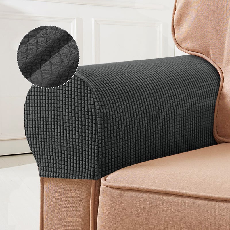 Αποκλειστικό προστατευτικό μπράτσου καναπέ, ελαστικό κάλυμμα μπράτσου, κάλυμμα καναπέ καρό για όλες τις εποχές