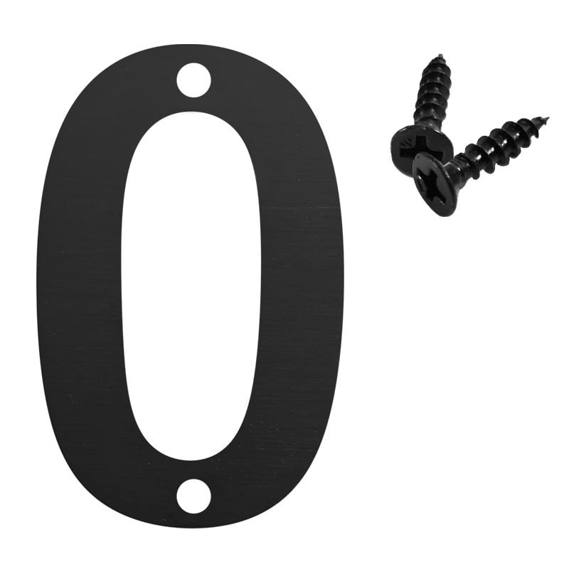 75 мм, 90 мм, 100 мм, 120 мм номер за трансграничен адрес, дигитален номер на пощенска кутия от неръждаема стомана с двоен отвор за винт