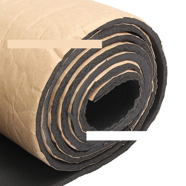 Izolație fonică auto și amortizare a vibrațiilor 200cm x 50cm, izolație termică din bumbac fonoabsorbantă, spumă cu celule închise, piese auto